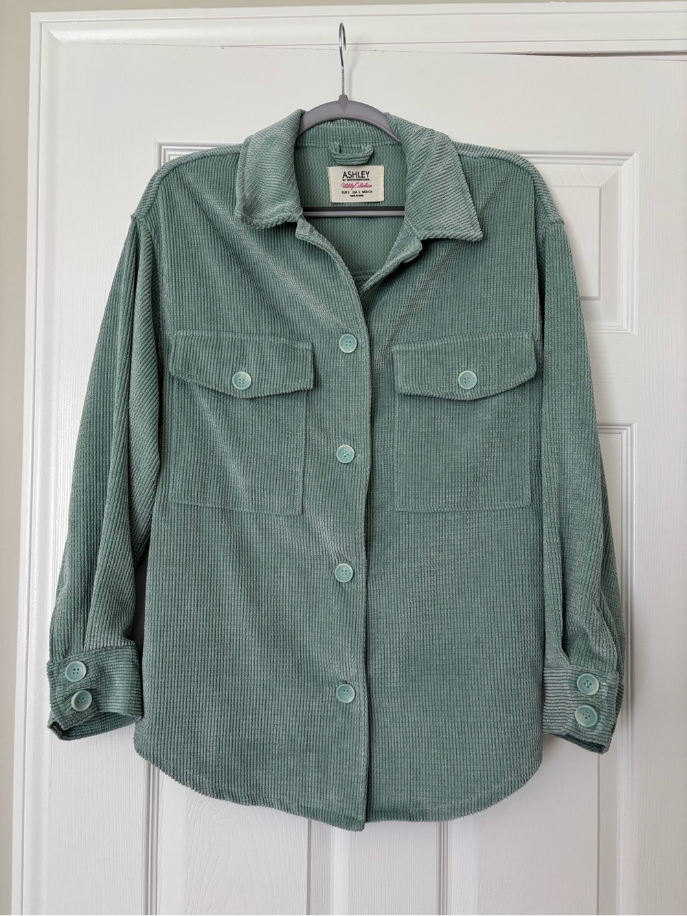 Ashley By 26 International Corduroy Utility Shacket